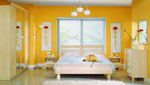 Жълта спалня по поръчка 171-2618